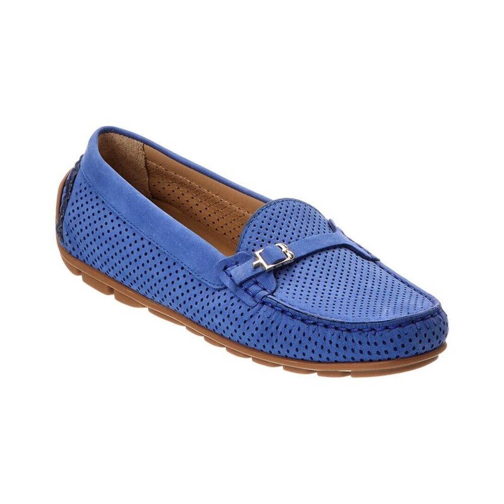 Baldinini Leather Loafer, Blue